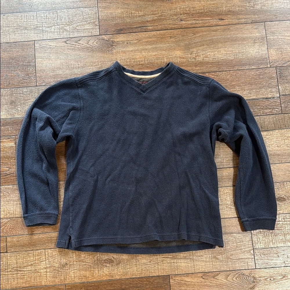 Arrow Men's Dark Navy V-Neck Sweater